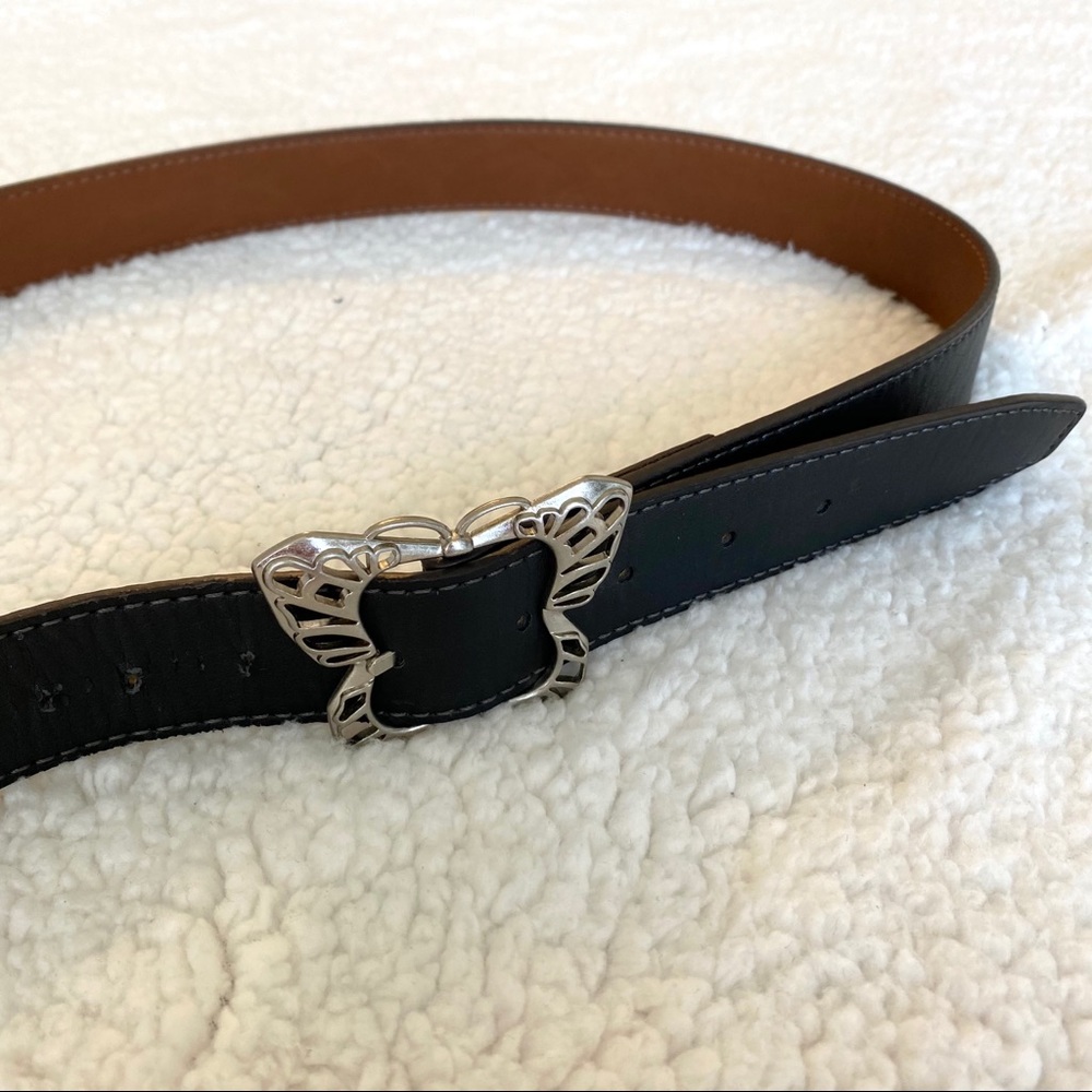 Free with a purchase! Black Butterfly Buckle Belt